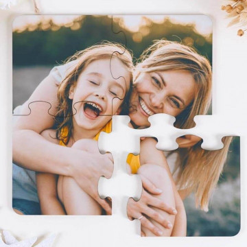 Sottobicchiere puzzle con foto