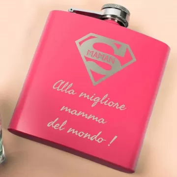 Fiaschetta rosa incisa