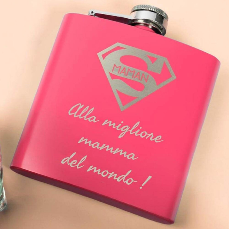 Fiaschetta rosa incisa