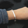 Bracciale con targhetta inciso