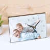 Orologio rettangolare con foto