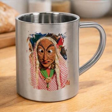 Tazza inox con foto