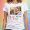 T-shirt donna con foto personalizzata