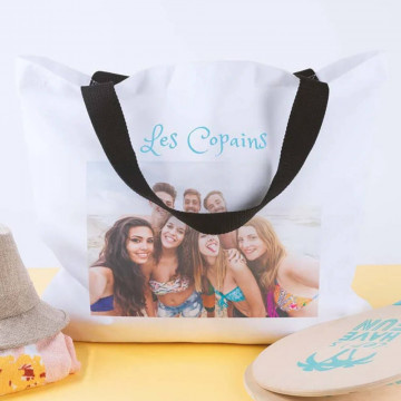 Borsa mare con foto personalizzata