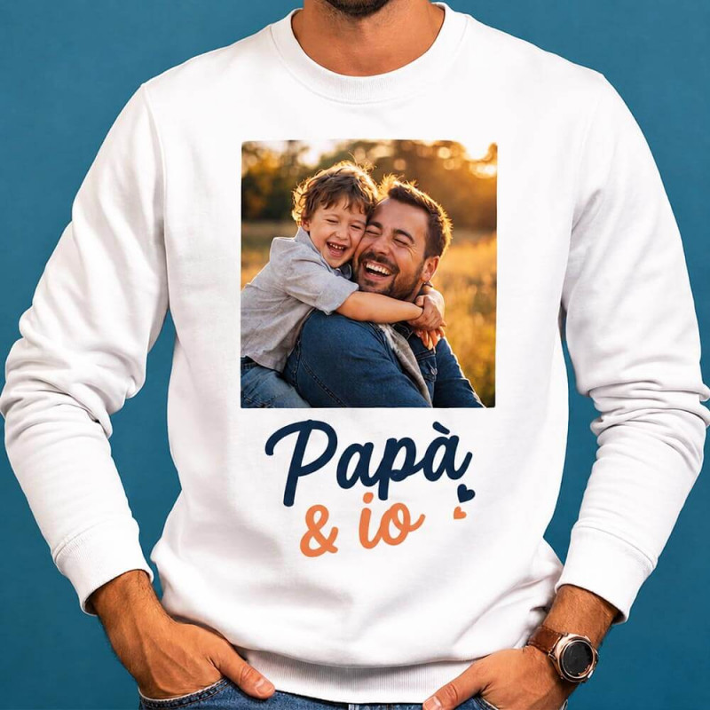 Felpa personalizzata foto