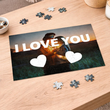 Puzzle foto I Love You