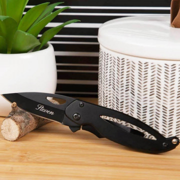 Coltello black personalizzato