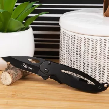 Coltello black personalizzato