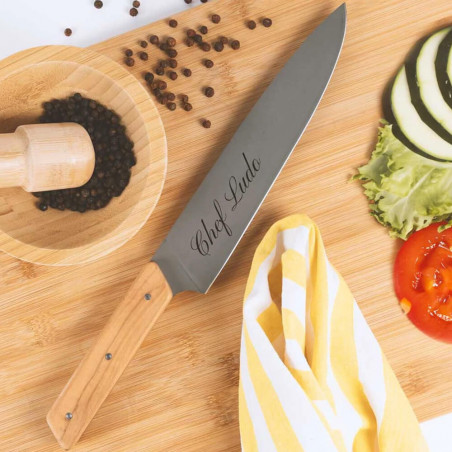 Coltello chef personalizzato
