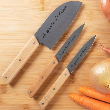 Set 3 coltelli personalizzati