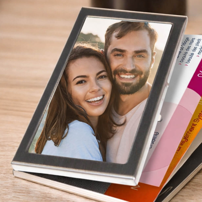 Porta carte foto