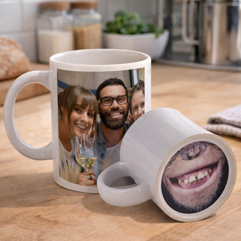 Tazza scimmia personalizzata