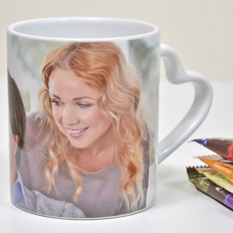 Tazza cuore personalizzata