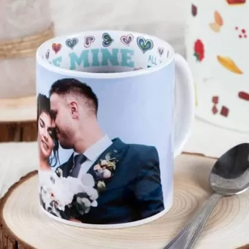 Tazza romantica con foto