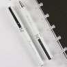 Set penne bianche incise