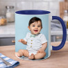 Tazza blu personalizzata