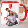 Tazza rossa personalizzabile