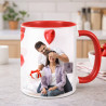 Tazza rossa personalizzabile