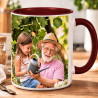 Tazza marrone personalizzata