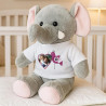 Peluche elefante con foto