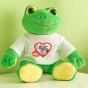 Peluche rana con foto
