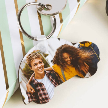 Portachiavi auto personalizzato con foto