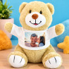 Orsetto di peluche personalizzato con foto