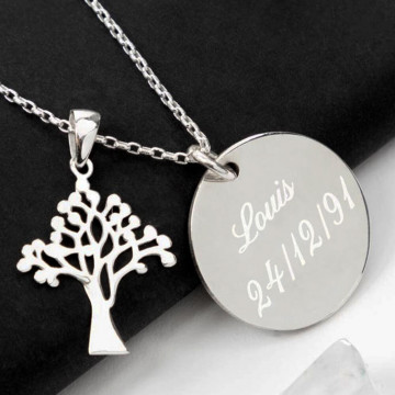 Collana albero personalizzata