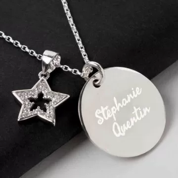Collana stella personalizzata
