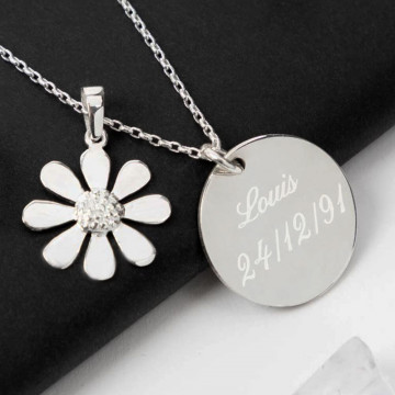 Collana margherita personalizzata