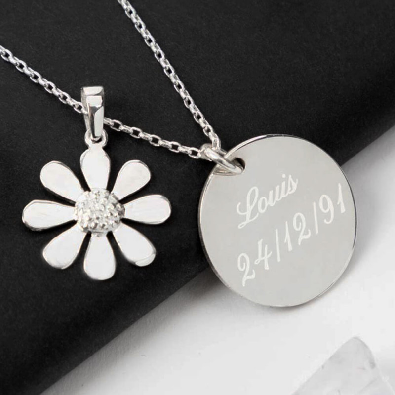 Collana margherita personalizzata