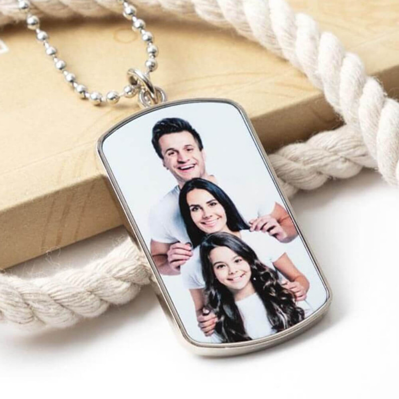 Dog Tag personalizzato con foto