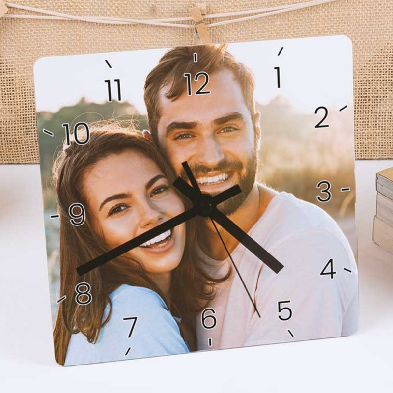 Orologio quadrato personalizzato