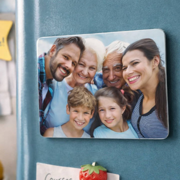 Magnete rettangolare personalizzato con foto