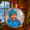 Pallina di Natale con foto