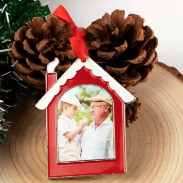 Casetta di Natale personalizzata con foto