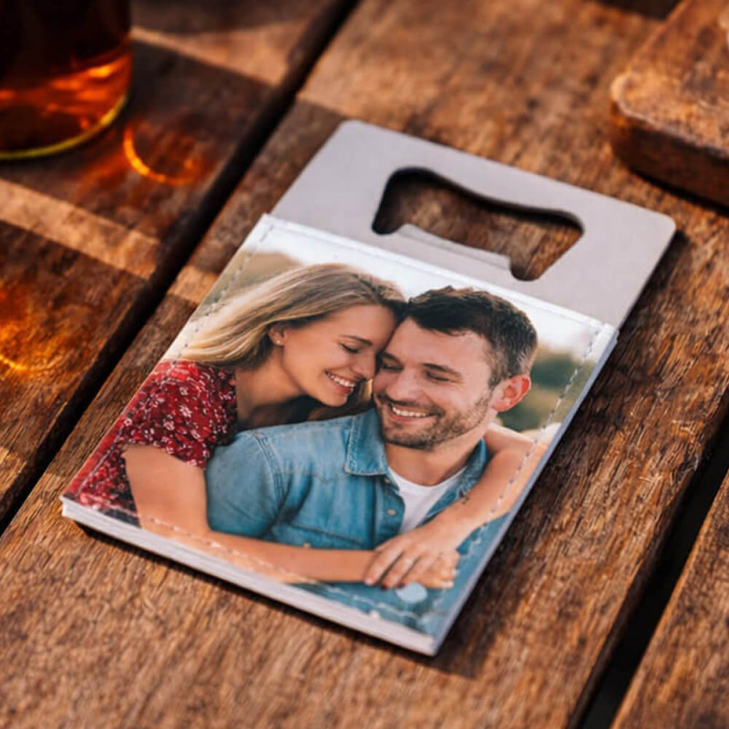 Apribottiglie personalizzato con foto