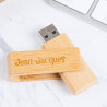 Chiavetta USB in bambù incisa 16 GB