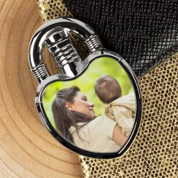 Accendino cuore personalizzato con foto