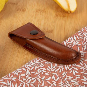 Custodia in pelle per coltello tascabile
