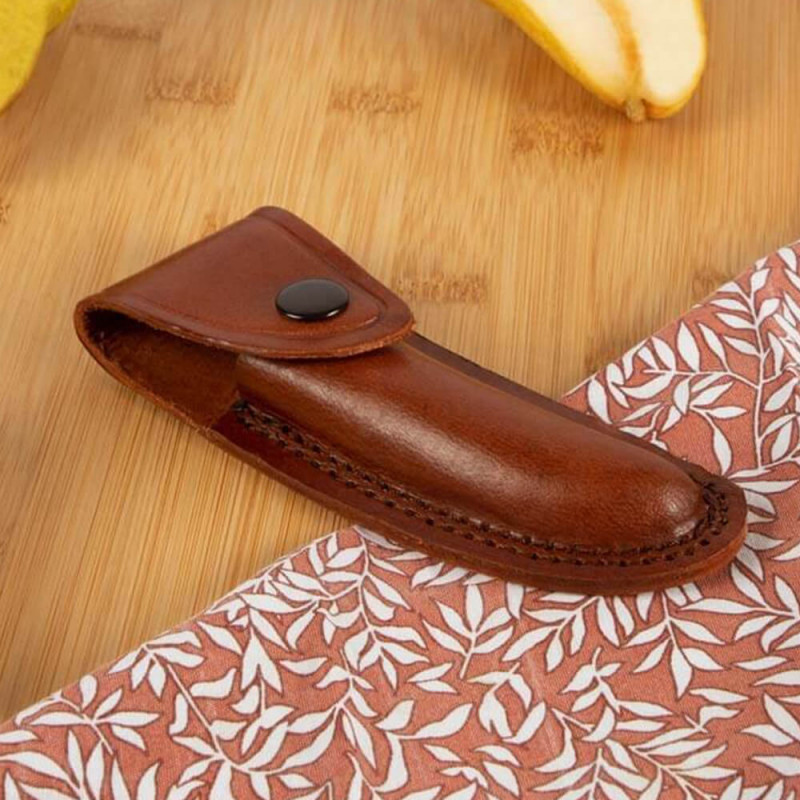 Custodia in pelle per coltello tascabile