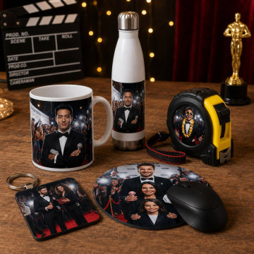 Regali papà Star di Hollywood personalizzati con foto