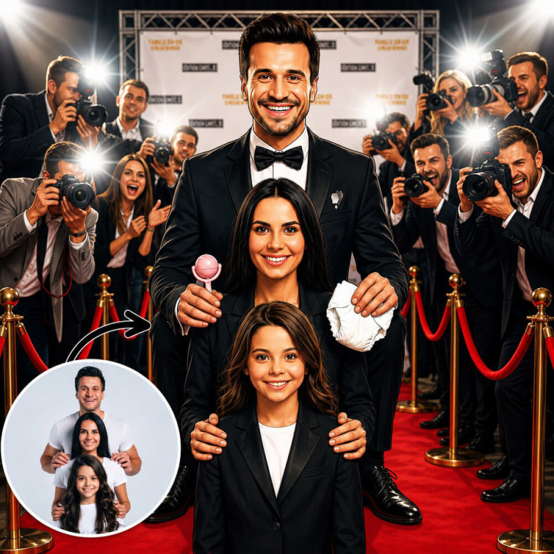 Trasformazione della tua foto con l'effetto “Papà Star Hollywood”