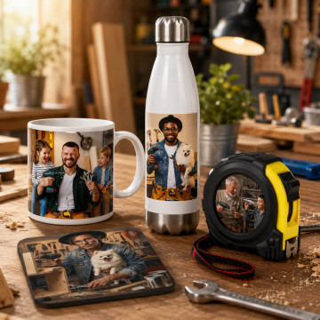Regali papà tuttofare personalizzati con foto