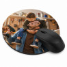 Tappetino per mouse rotondo personalizzato “papà tuttofare”