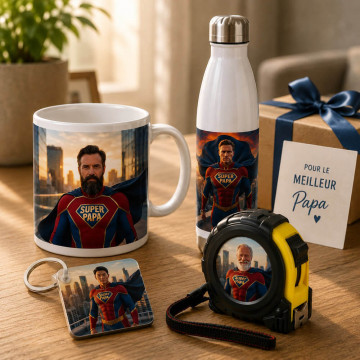 Regali Super Papà personalizzati con foto e IA