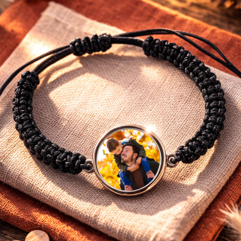 Bracciale Shamballa con foto