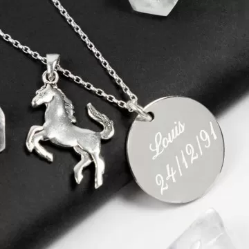 Collana cavallo personalizzata