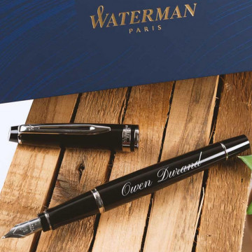 Penna stilografica Waterman Expert nera