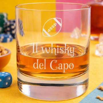 Bicchiere whisky inciso